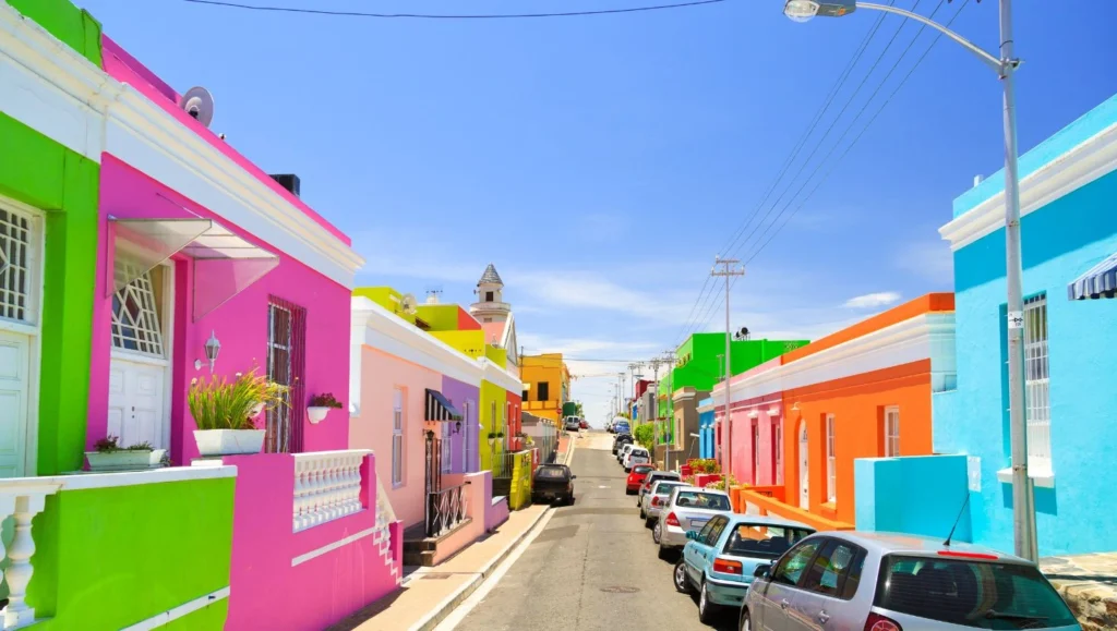 cape town holiday colored houses