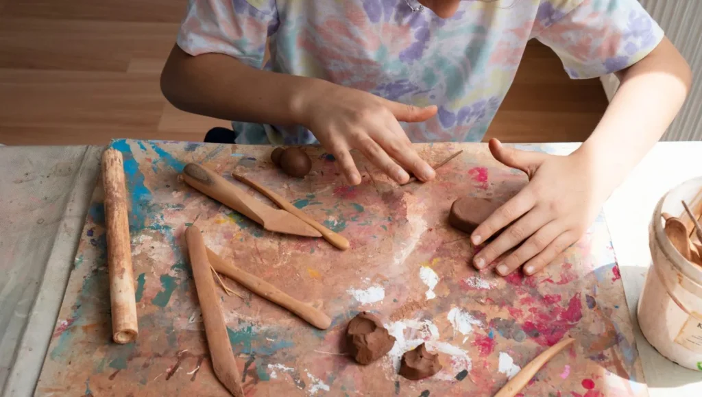 detox wellness retreat modeling clay