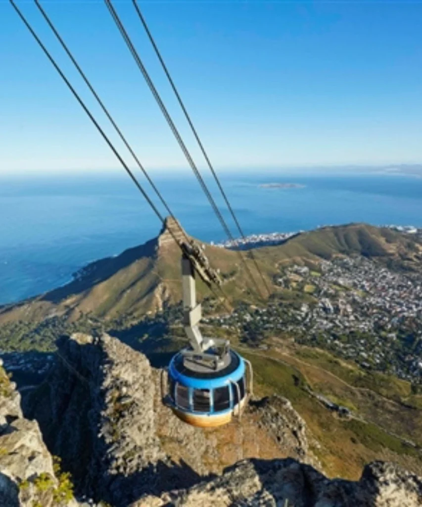 sightseeing cape town table mountain gorgeous view