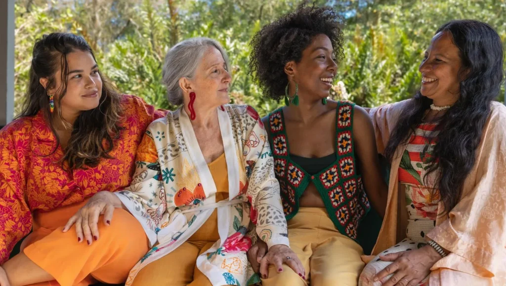 wellness retreat for women four women together